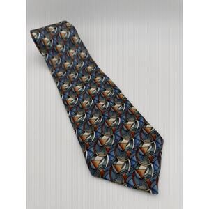 Michael Kors Silk Tie Purple Blue Plaid Check Pattern Designer Classic Necktie